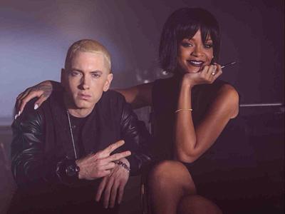Eminem dan Rihanna Rampungkan Syuting Video Musik 'The Monster'